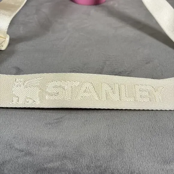 STANLEY The All Day 40 oz Quencher Carry-All Rose Quartz - AKA Pink No Cup Chrty - Picture 3 of 15